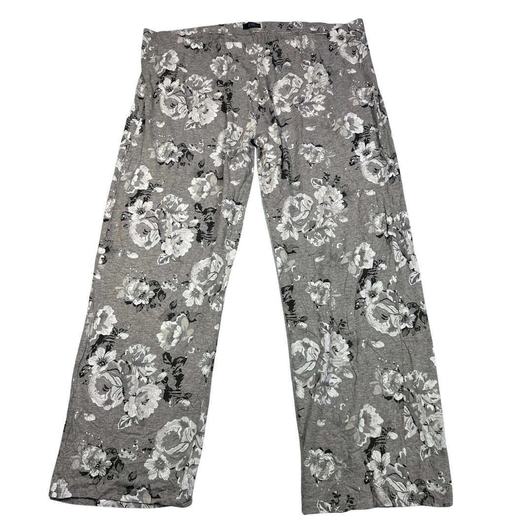 F&F® Grey Pajama Pants Floral-2XL