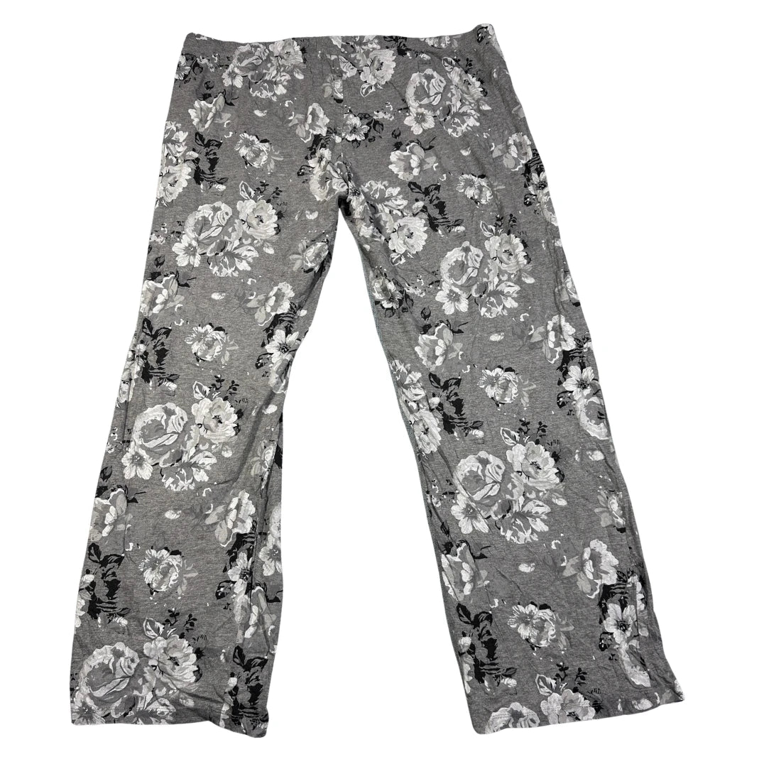 F&F® Grey Pajama Pants Floral-2XL