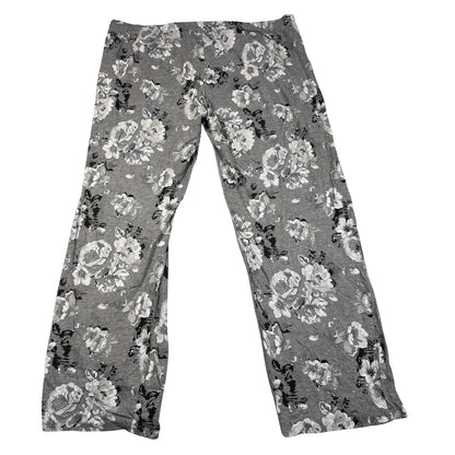 F&F® Grey Pajama Pants Floral-2XL