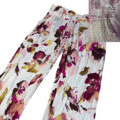 Secret Treasures® White Pajama Pants Floral-S