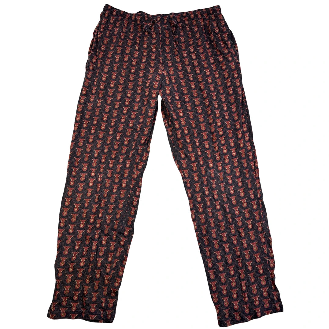 M&S® Navy Pajama Pants Geometric-L