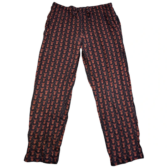 M&S® Navy Pajama Pants Geometric-L