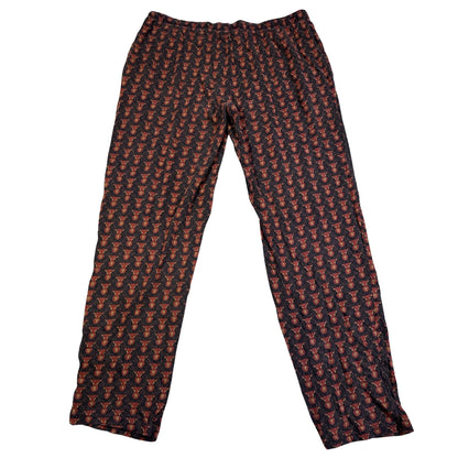 M&S® Navy Pajama Pants Geometric-L