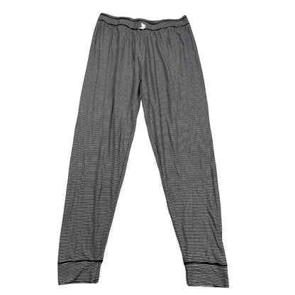 Marilyn Monroe® Black Sleep Pants Striped-M