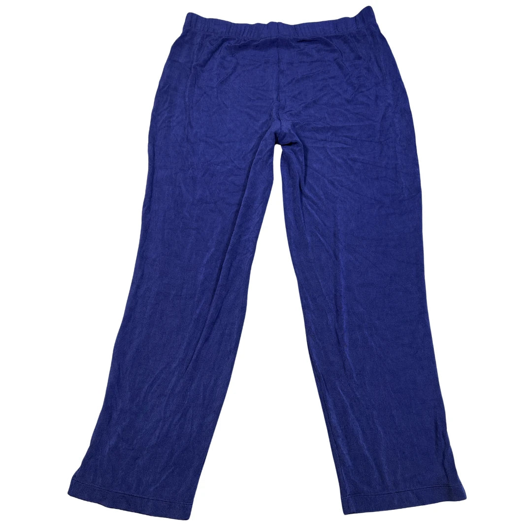 Chico's Travelers® Blue Lounge Pants Solid-M