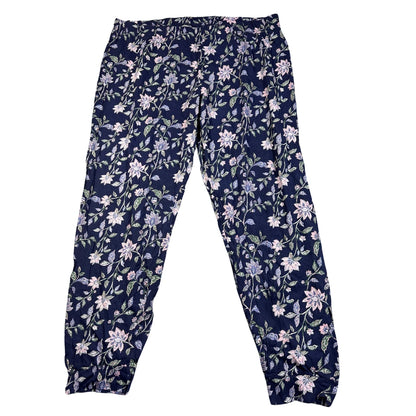 Primark® Navy Sleep Pants Floral-XL