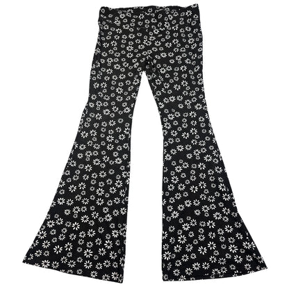 NOBO® Black Floral Flare Pants-2XL