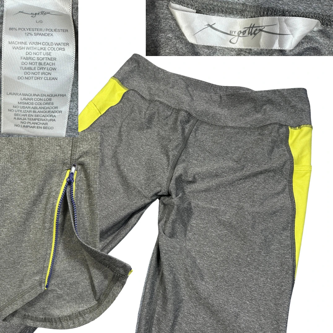 Bygottex® Gray Active Leggings Contrast-L