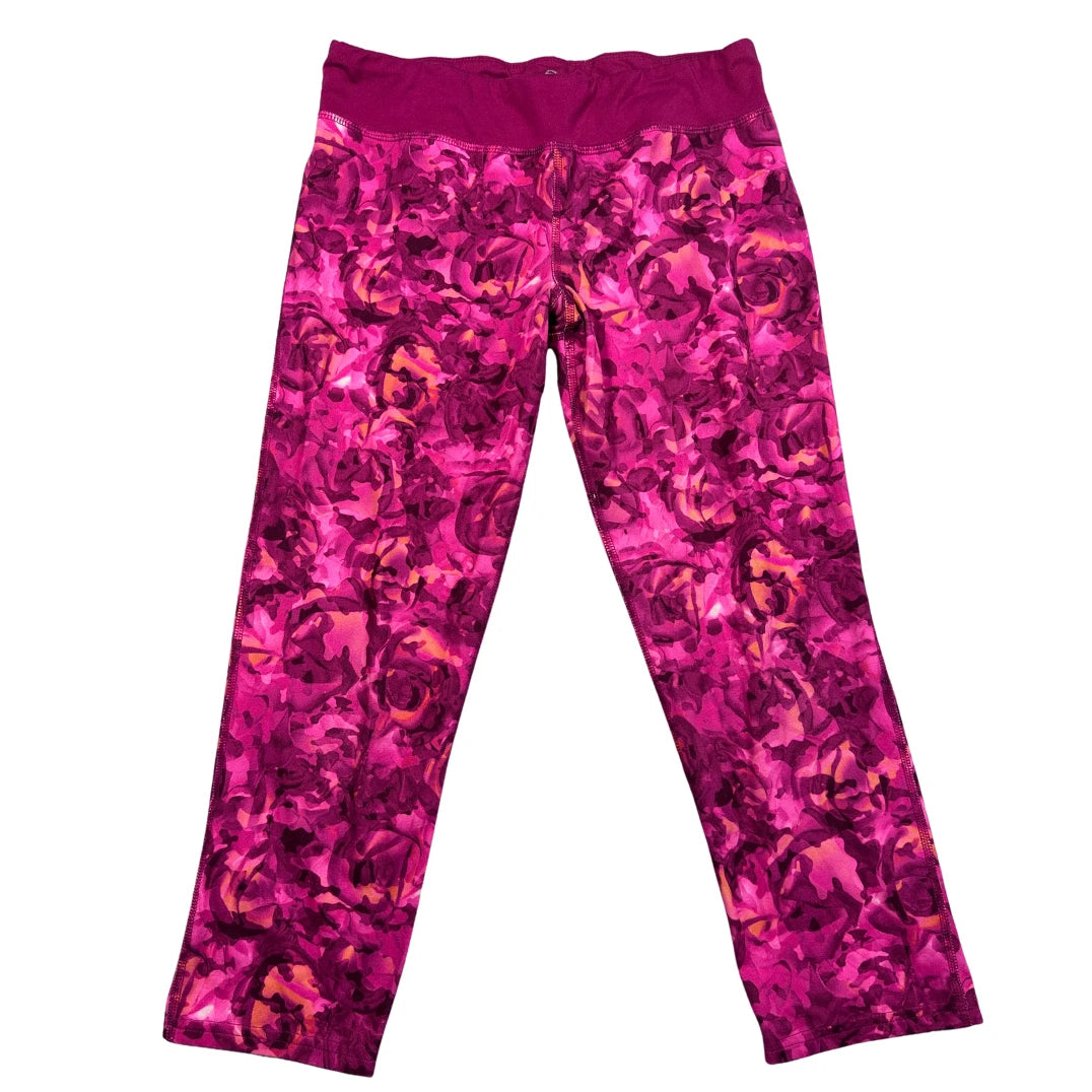 Champion® Pink Training Leggings Printed-XL