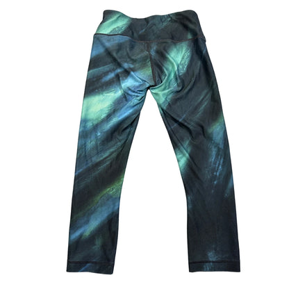 Reebok® Black Capri Leggings Printed-XS