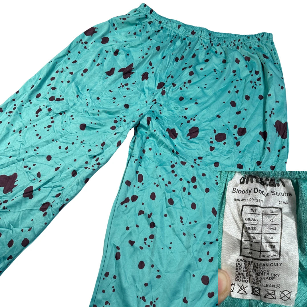Amscan® Aqua Scrub Pants Printed-XL