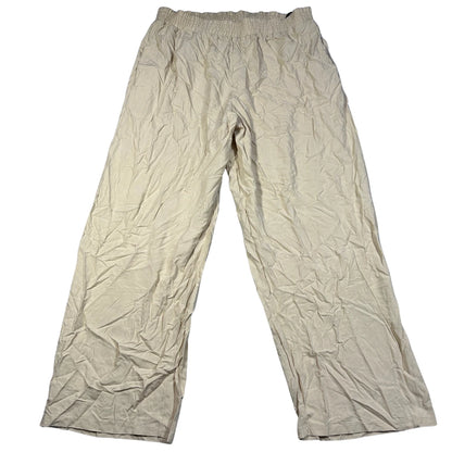 Unbranded Beige Wide Leg Pants-XL