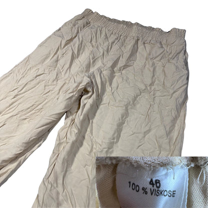 Unbranded Beige Wide Leg Pants-XL