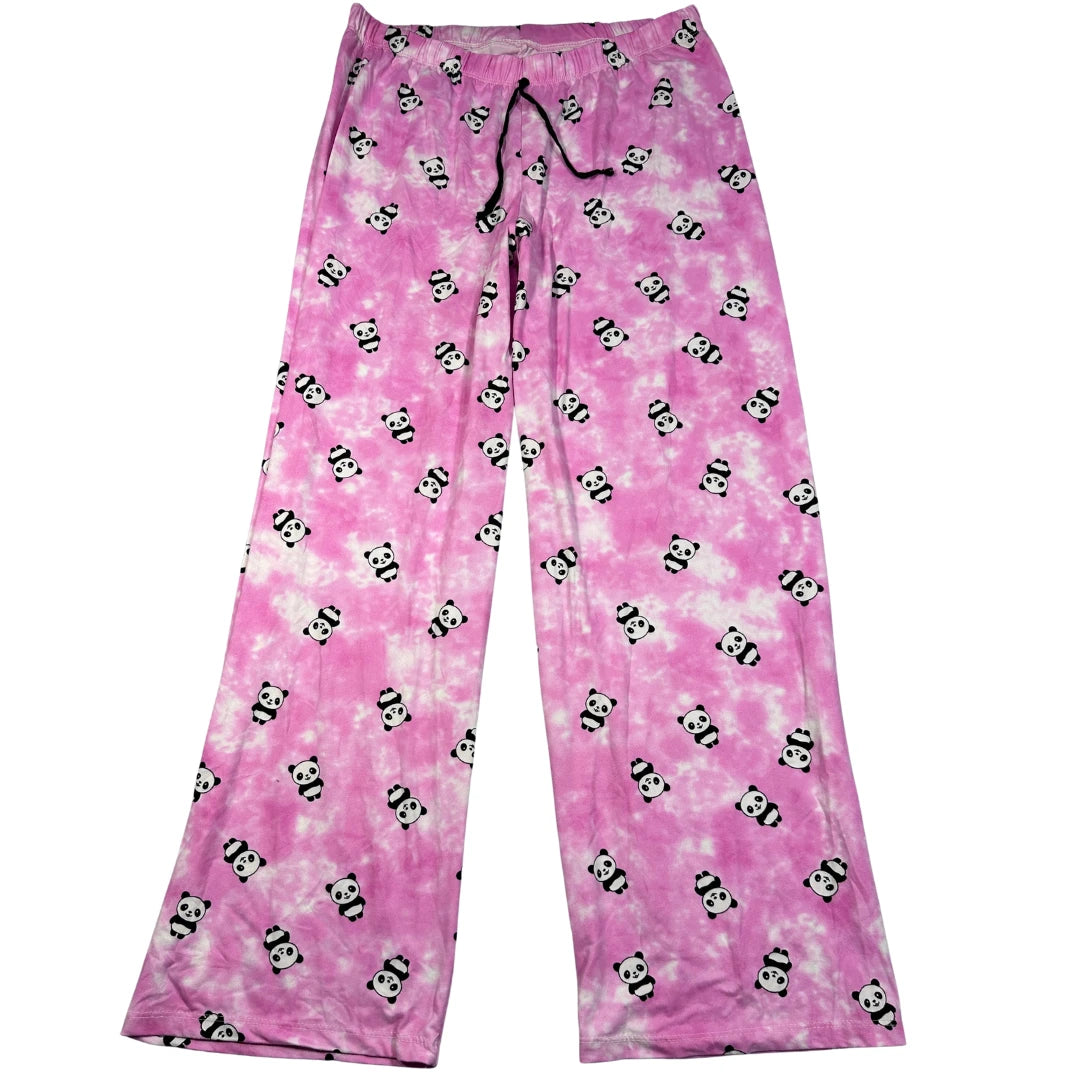 Bobbie Brooks® Pink Sleep Pants Panda-XL