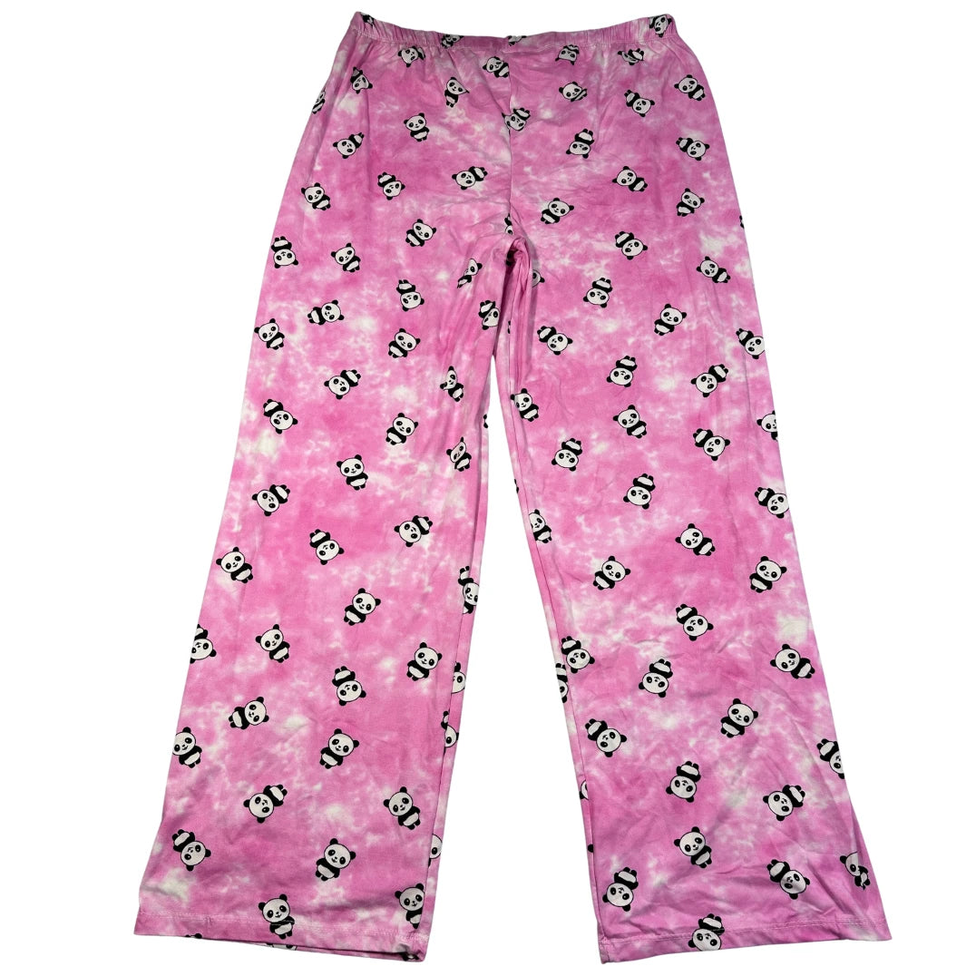 Bobbie Brooks® Pink Sleep Pants Panda-XL