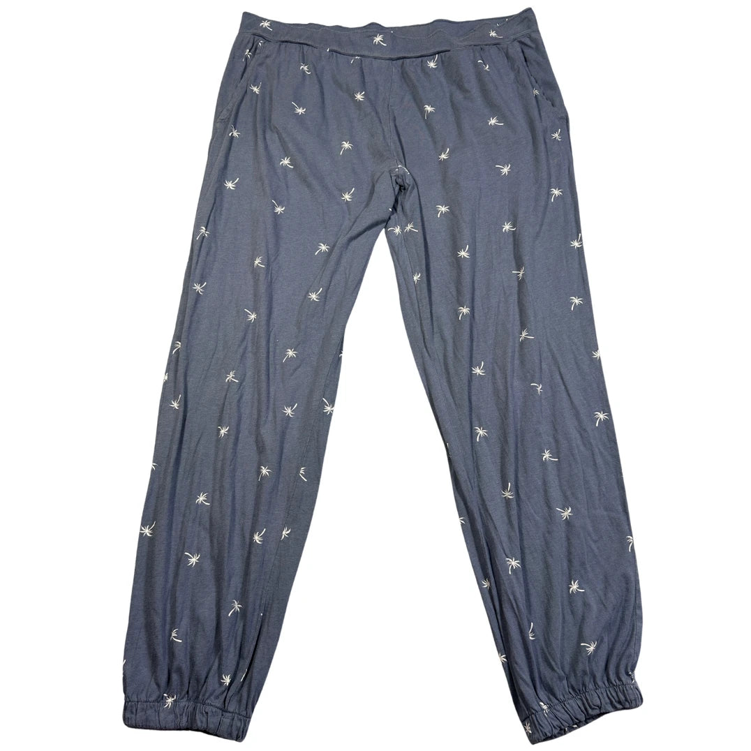 Gap® Blue Printed Pajama Pants-L