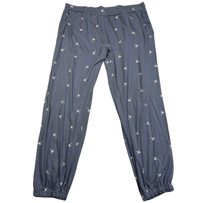 Gap® Blue Printed Pajama Pants-L