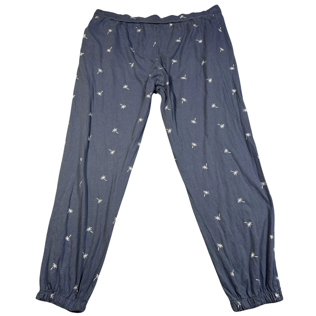 Gap® Blue Printed Pajama Pants-L