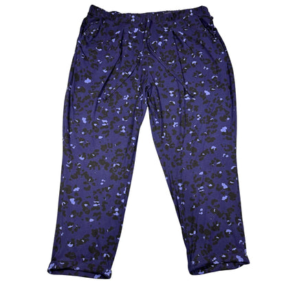 Simply Be® Blue Lounge Pants Printed-XL