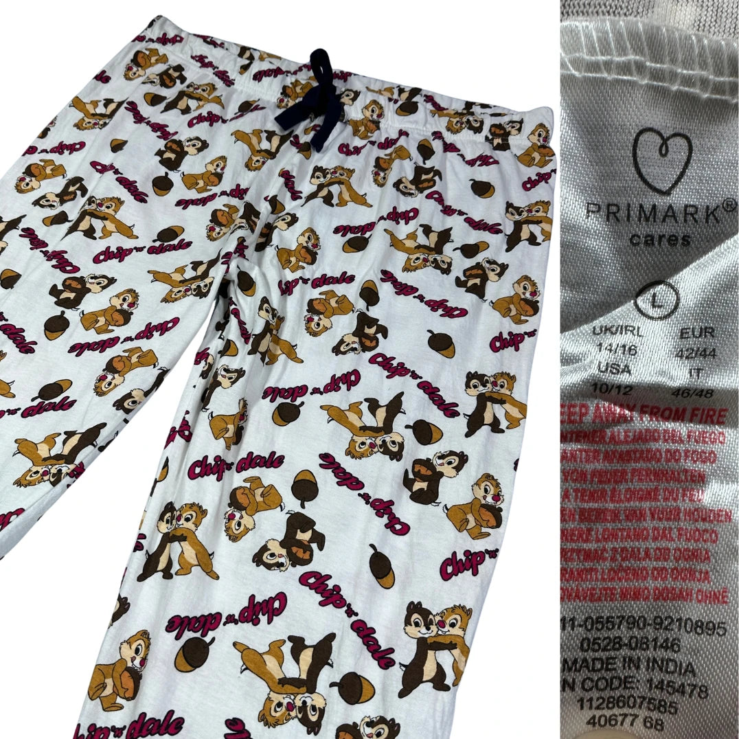 Primark® White Lounge Pants Chipdale-L