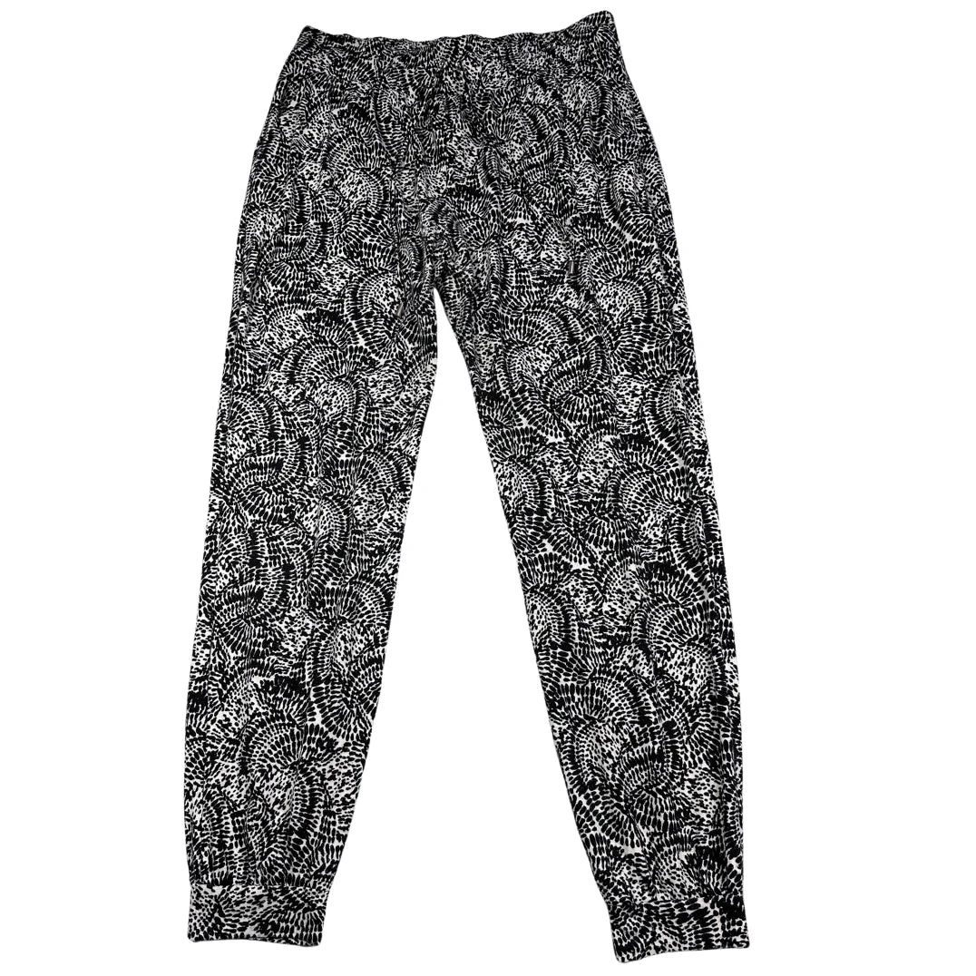 Primark® Black White Lounge Pants Printed