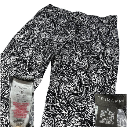Primark® Black White Lounge Pants Printed