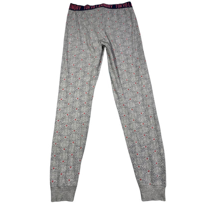 Tokyo Laundry® Grey Lounge Pants Printed-XS