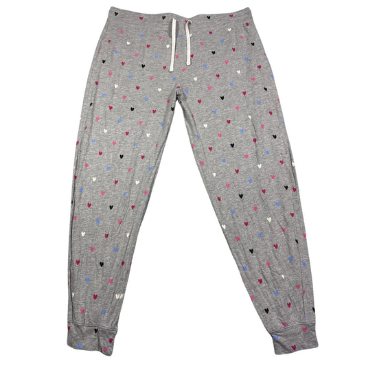M&S® Grey Heart Pajama Pants-L