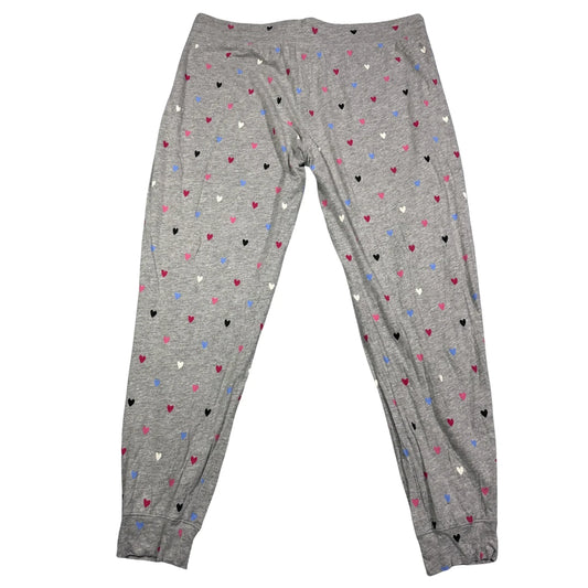 M&S® Grey Heart Pajama Pants-L