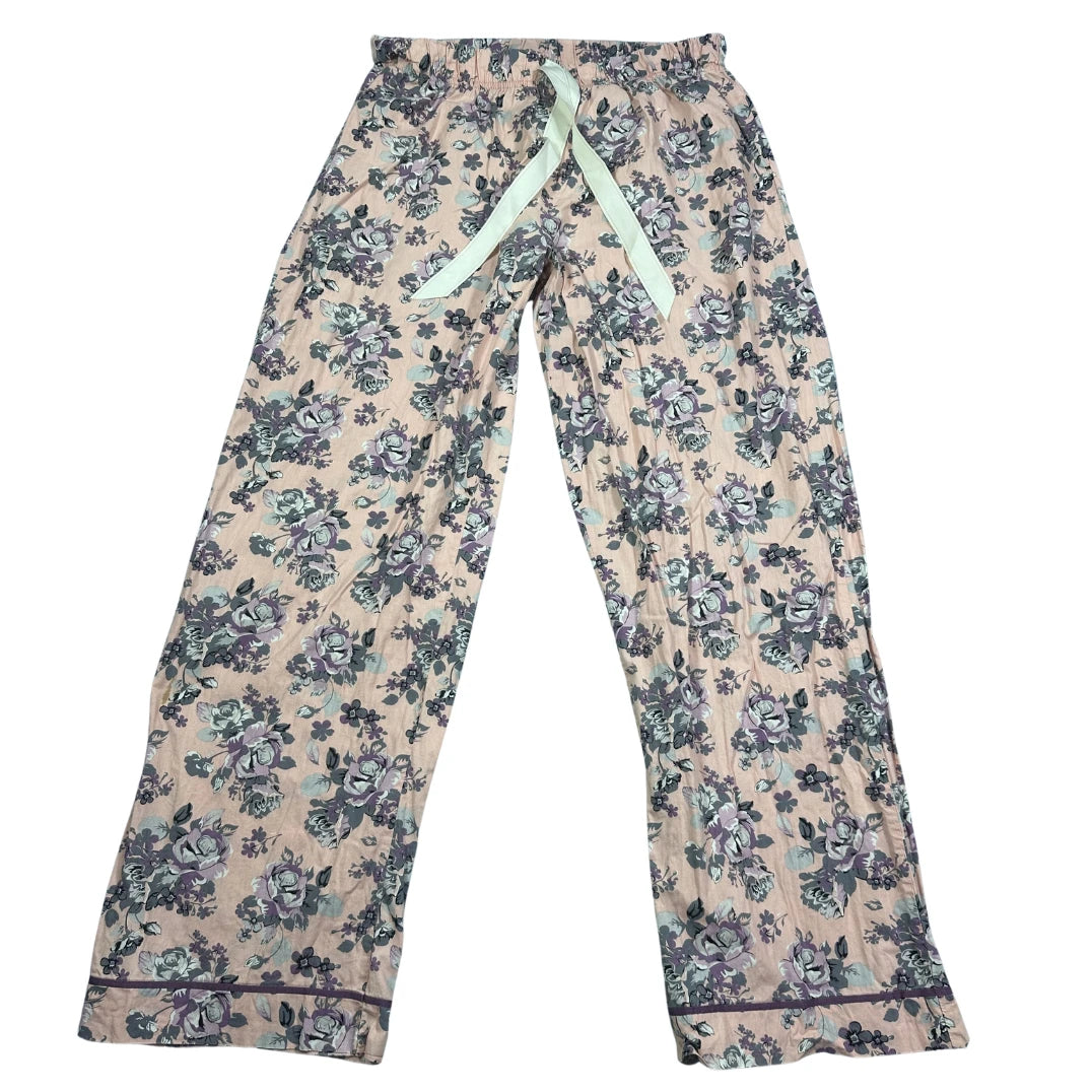 Unbranded Pink Floral Lounge Trousers-S