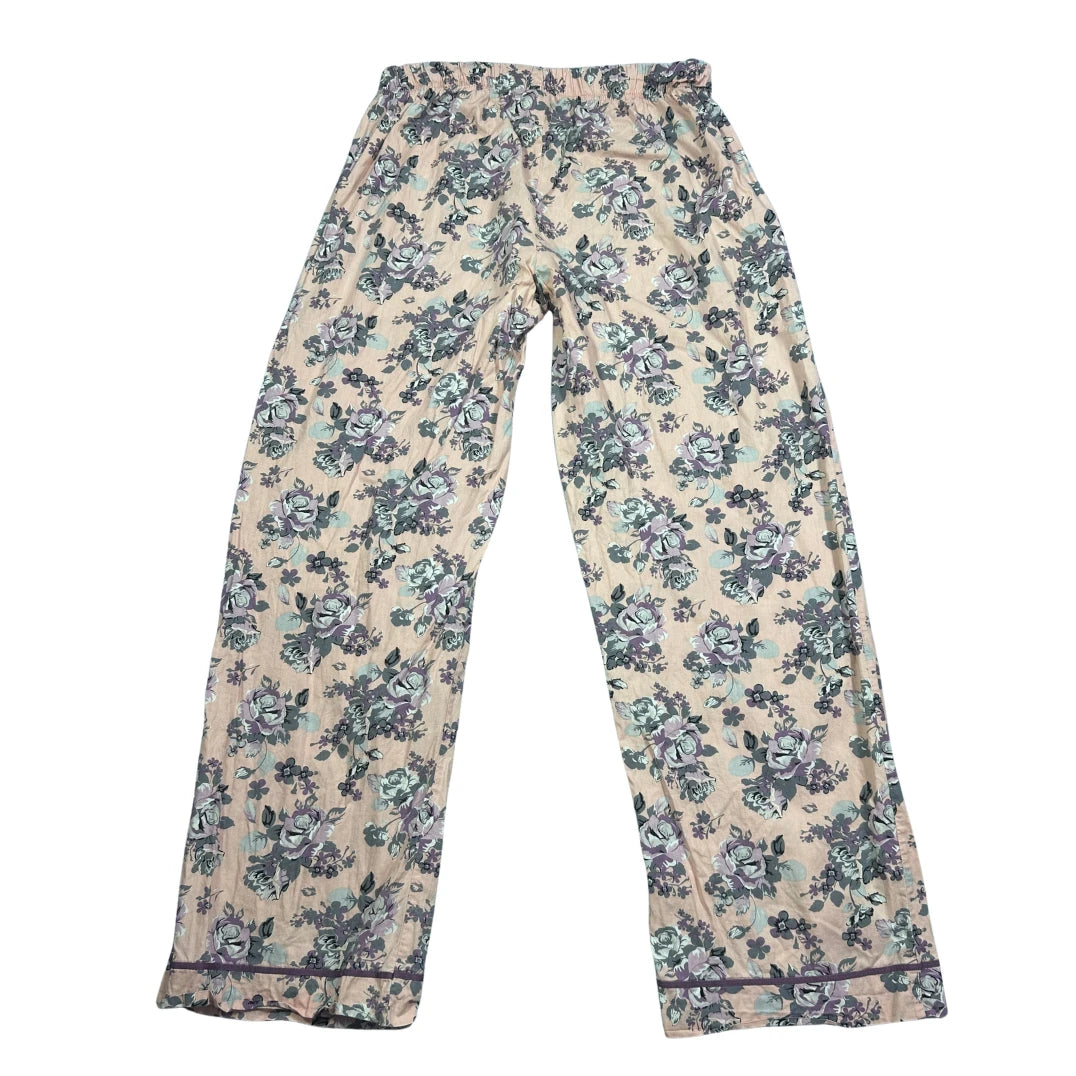 Unbranded Pink Floral Lounge Trousers-S