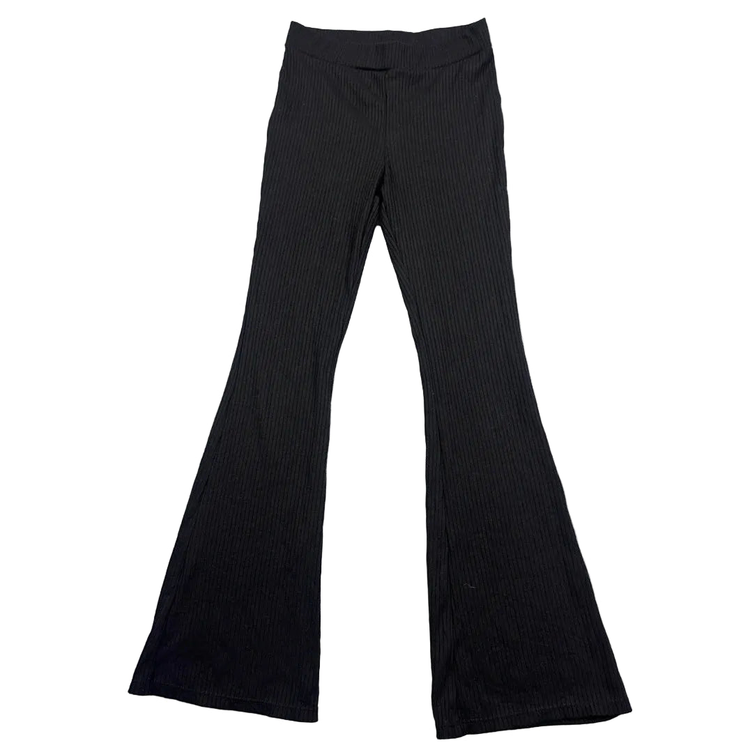H&M® Black Ribbed Leggings-XS