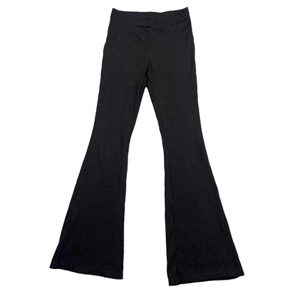 H&M® Black Ribbed Leggings-XS