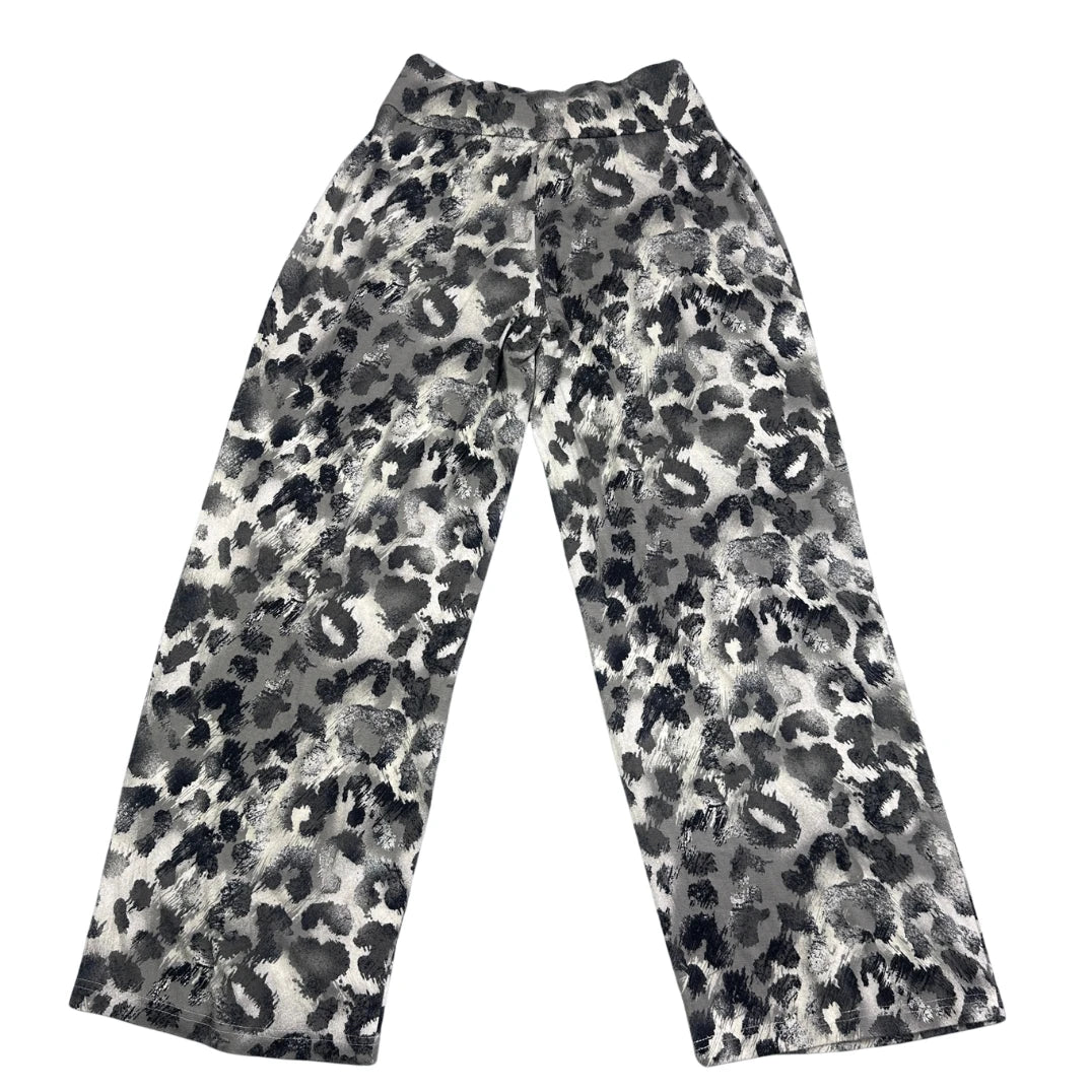 Justice® Grey Leggings Animal Print-S