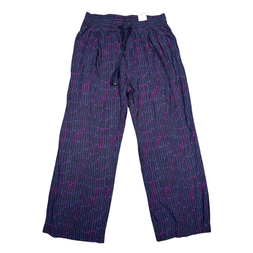 Opus® Navy Lounge Pants Patterned-M