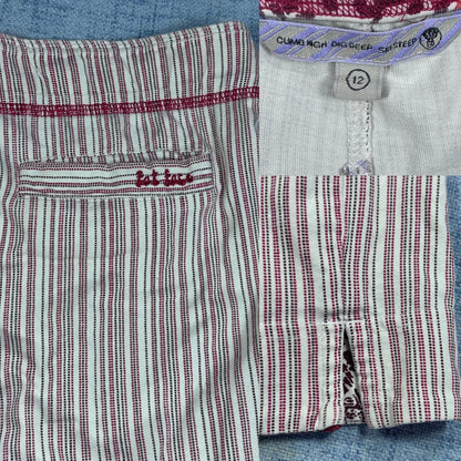 Fat Face® White Lounge Pants Striped-M