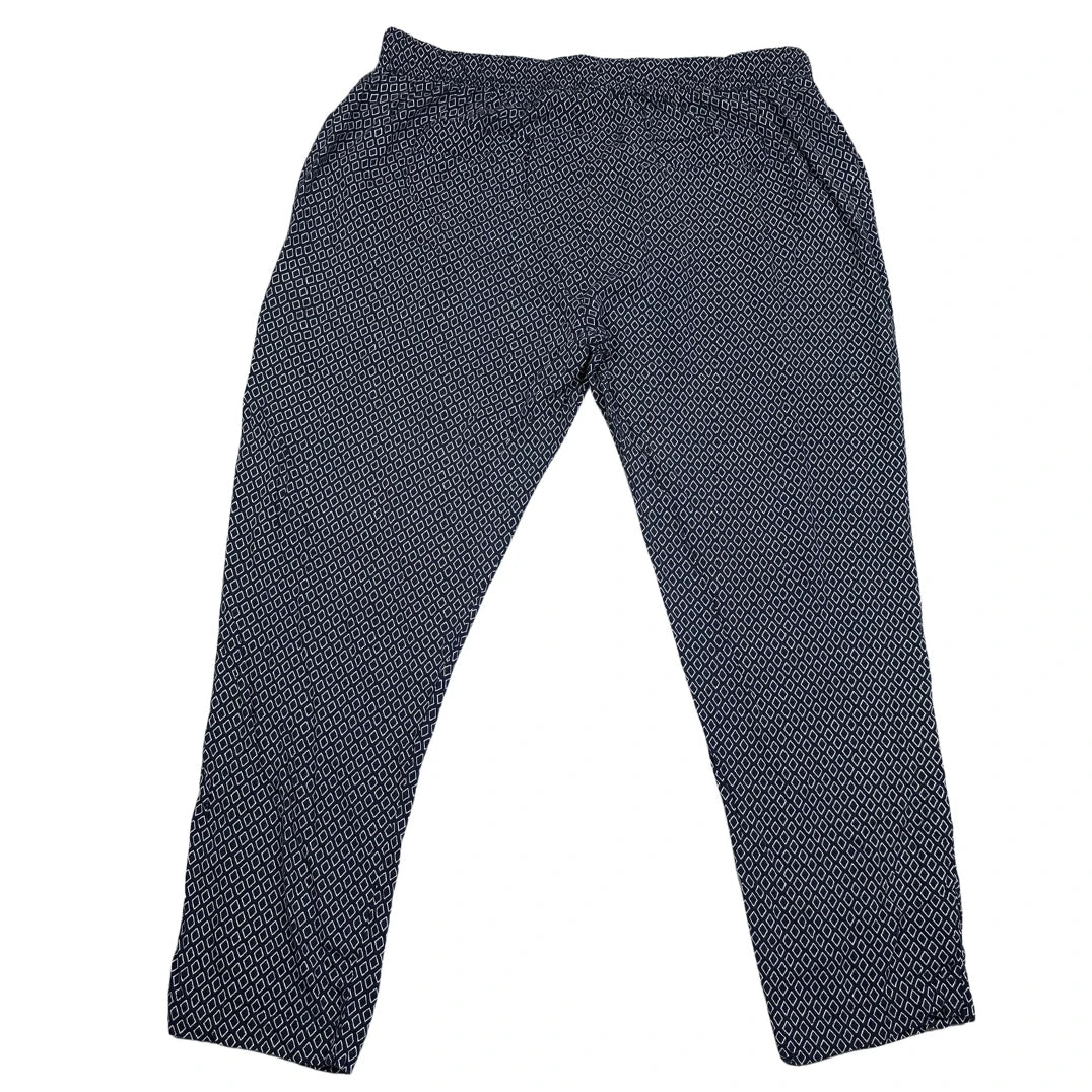 Esmara® Navy Lounge Pants Geometric-2XL