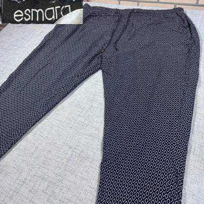 Esmara® Navy Lounge Pants Geometric-2XL