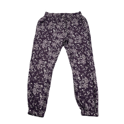 Gina Benotti® Purple Lounge Pants Floral-S