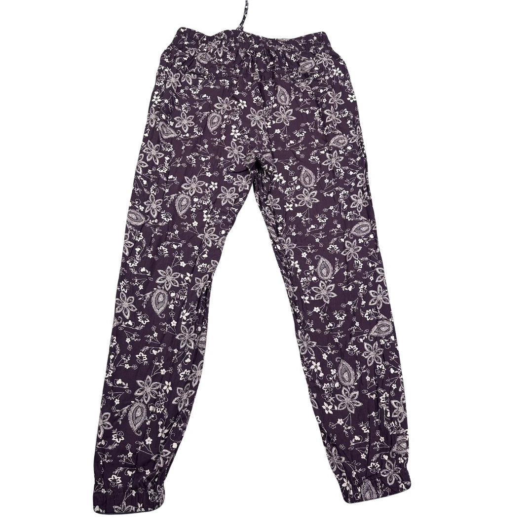 Gina Benotti® Purple Lounge Pants Floral-S