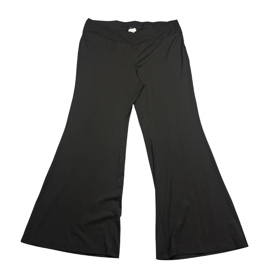 SHEIN® Black Flared Pants Curve-2XL