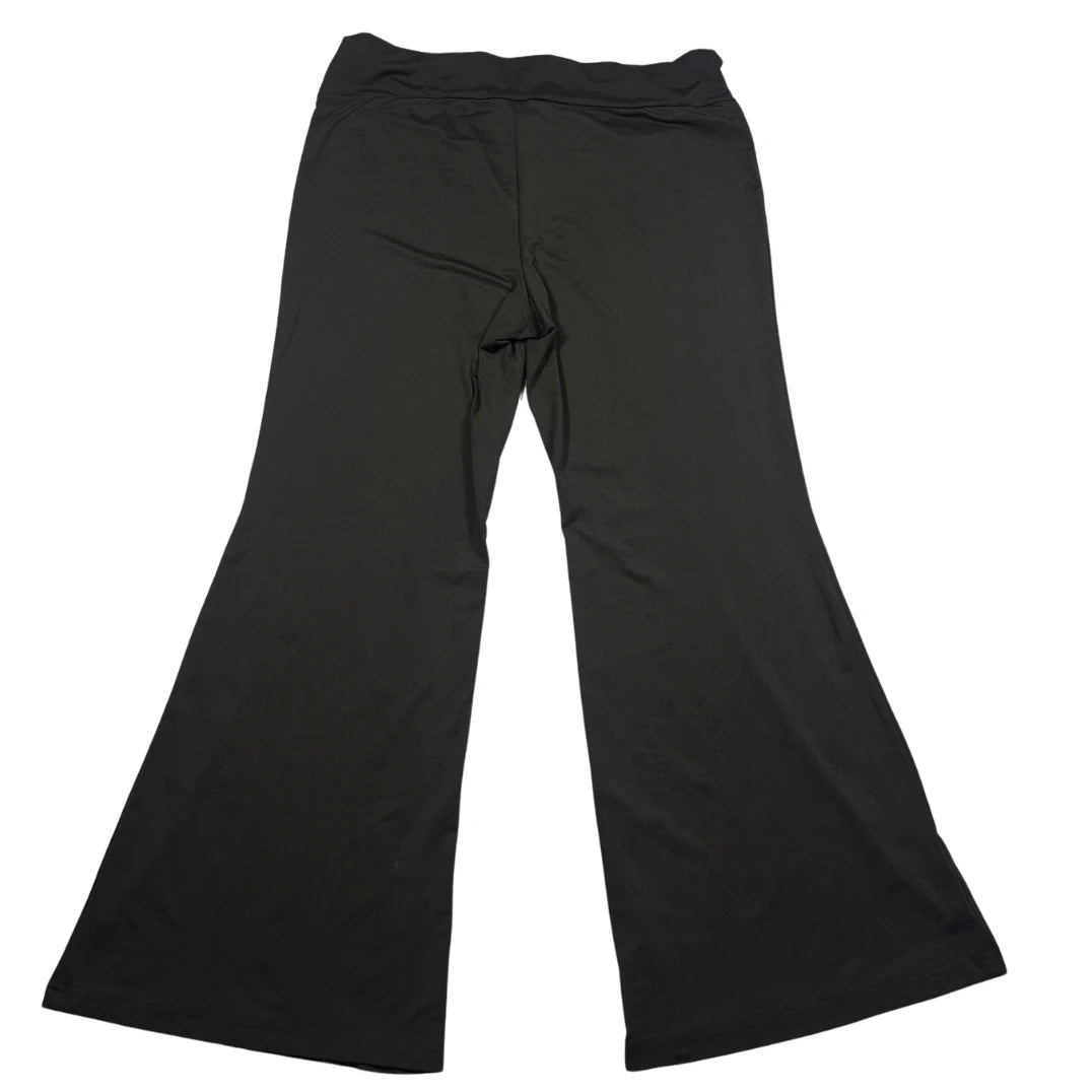 SHEIN® Black Flared Pants Curve-2XL