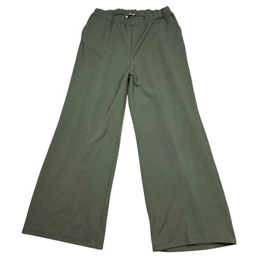 Frizzante® Olive Wide Leg Pants-S