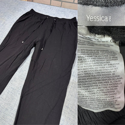 Yessica® Black Drawstring Lounge Pants-S