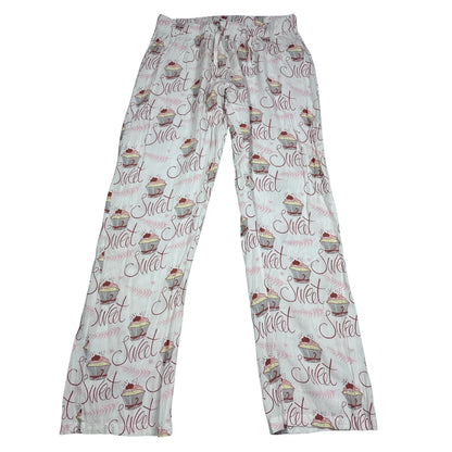 Esmara® White Printed Pajama Pants-S