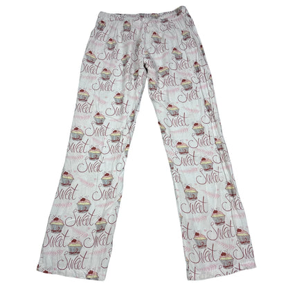 Esmara® White Printed Pajama Pants-S
