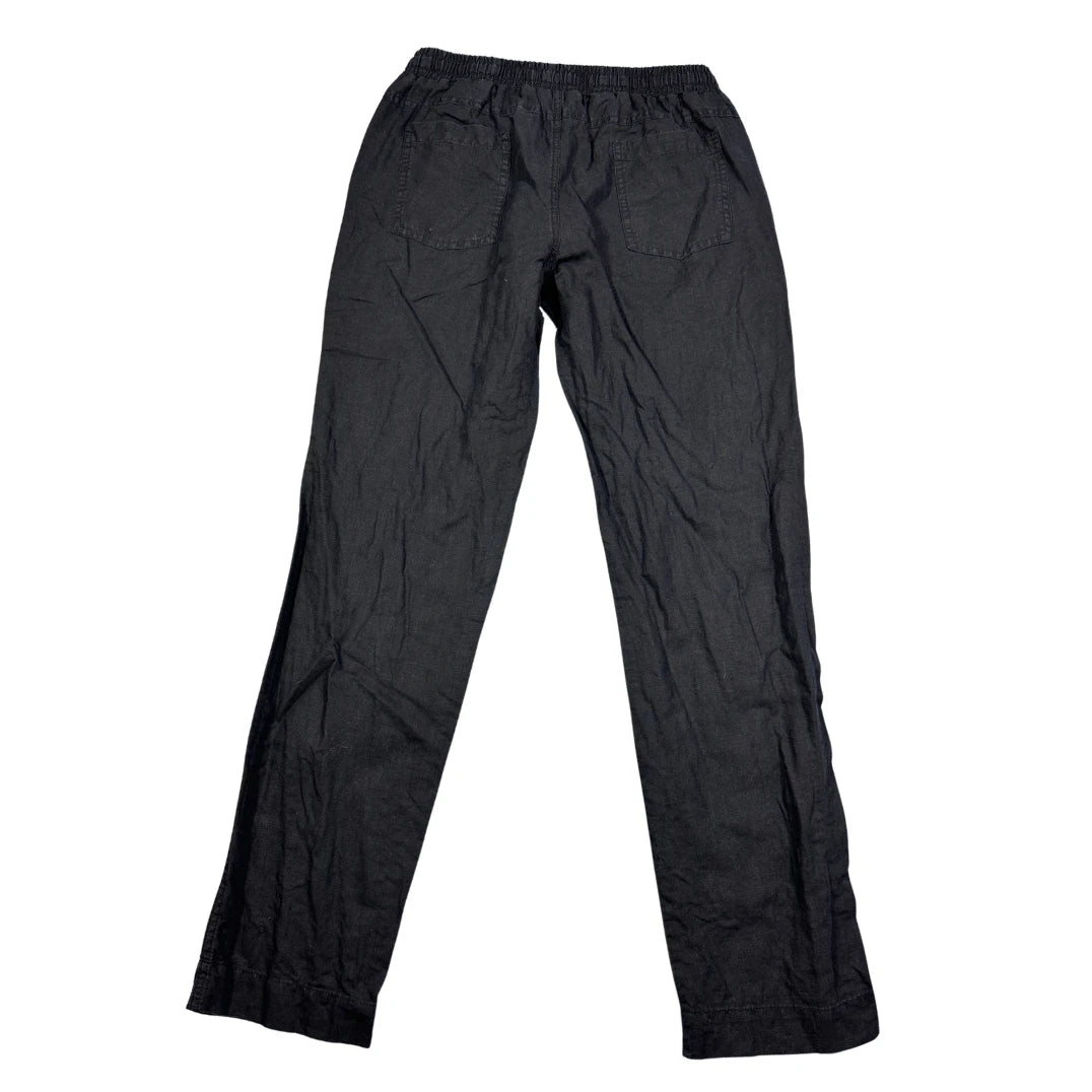 Laura Kent® Black Linen Blend Pants-S