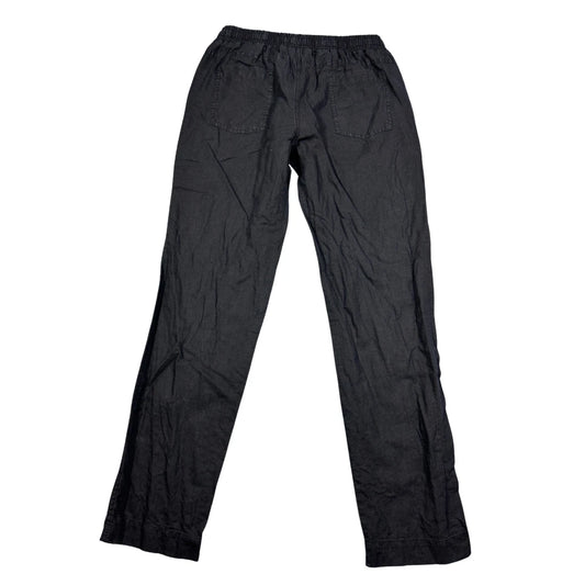 Laura Kent® Black Linen Blend Pants-S