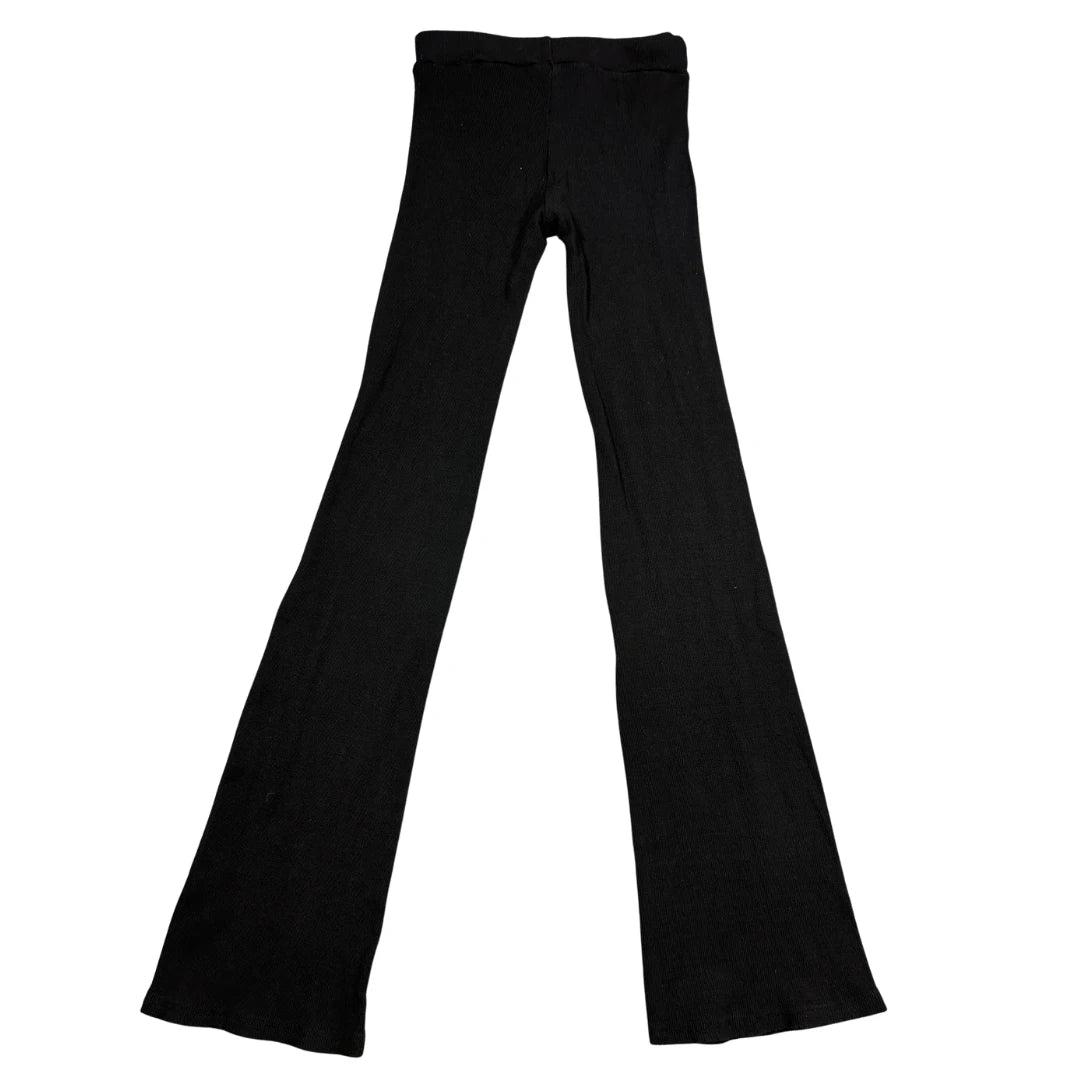 MM Moda® Black Ribbed Leggings-XS