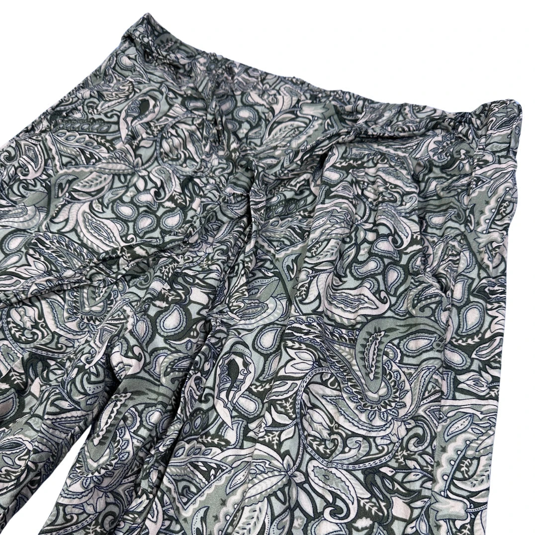 Thrift-and-treasures Green Women's Pants Paisley-M Hails